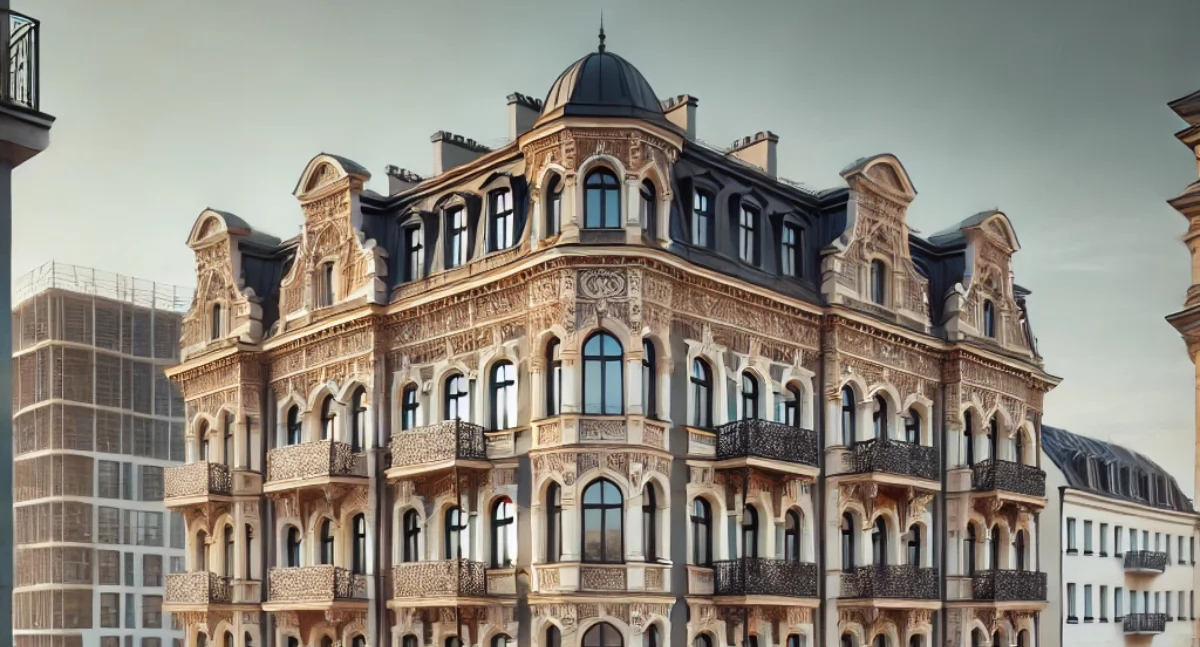 Inwestycje, Kamienica Karola Mintera Pradze Północ zmieni luksusowy hotel - zdjęcie, fotografia