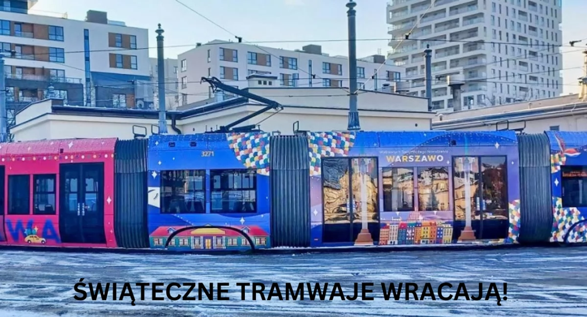 Komunikacja, Świąteczne Tramwaje Autobusy Rozświetlają Pragę Mikołajkowe Atrakcje Torach! - zdjęcie, fotografia