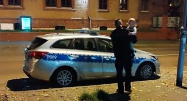 Kilkulatek znaleziony sam na mrozie 